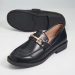 Black Bit Loafers