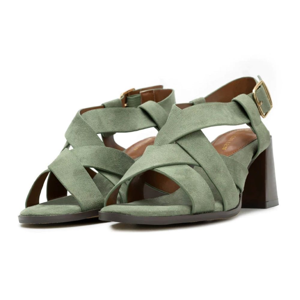 VEL (136) Sage Strappy Block Heel Sandals - Image 1