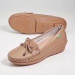 Women Wedge Loafers (Nude)